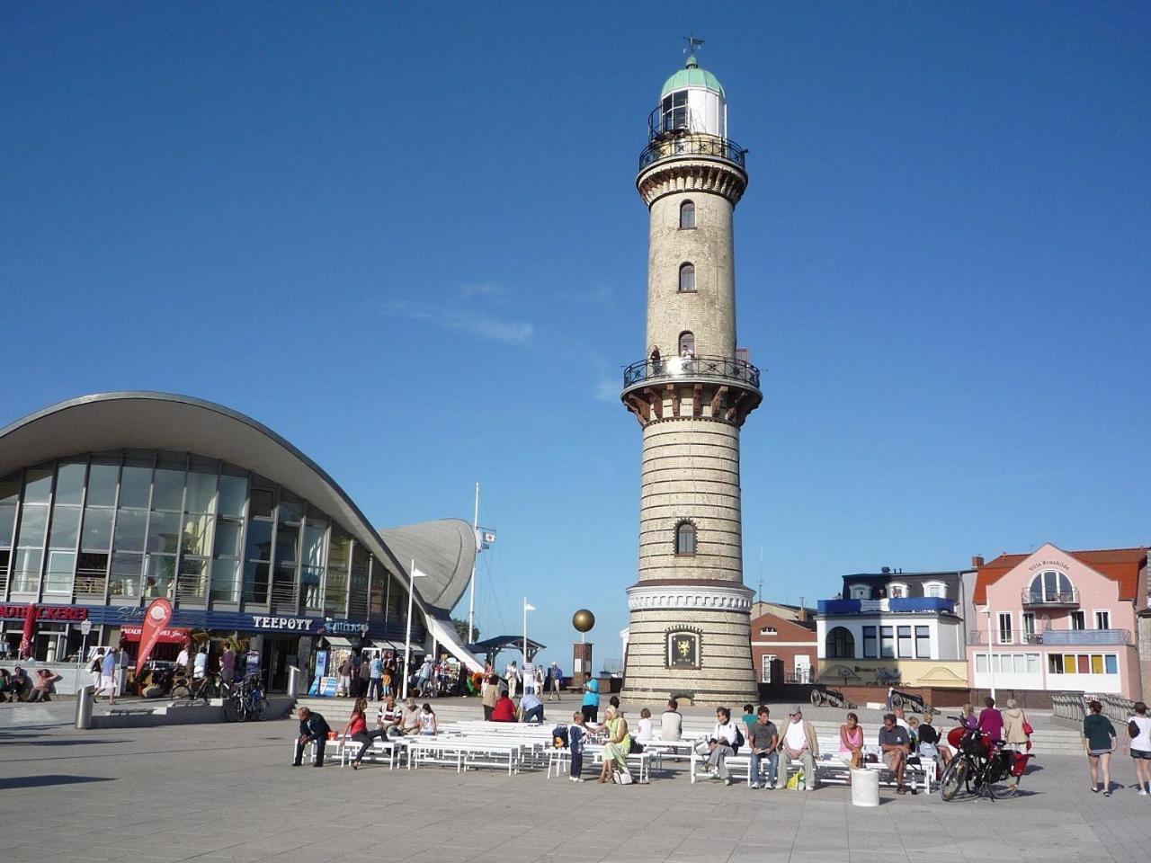 Sonnendeck, Direkt Am Leuchtturm Apartment Rostock Exterior photo